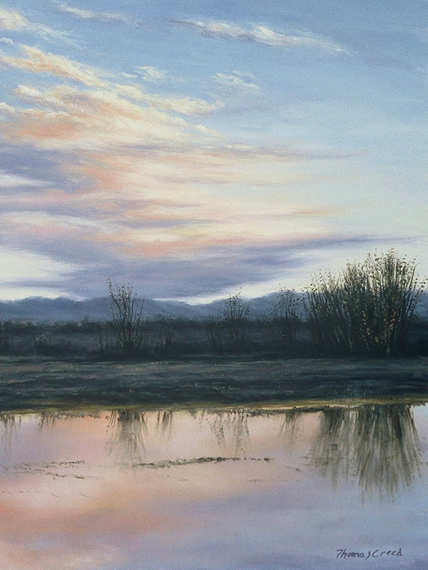 <br />
Early Sky Land and Water | Thomas Creed, Fine Artist<br />

