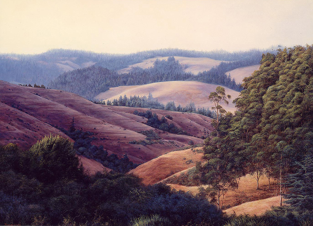 Mid Summer Sunset | Thomas Creed, Fine Artist
