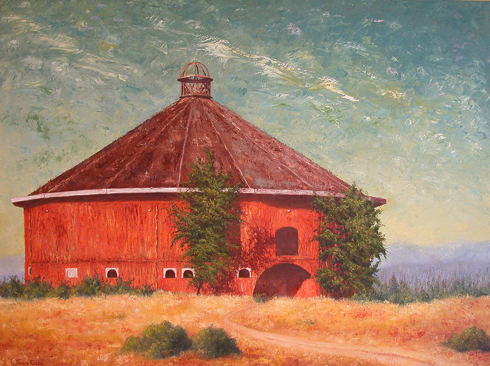 Round Barn | Thomas Creed, Fine Artist