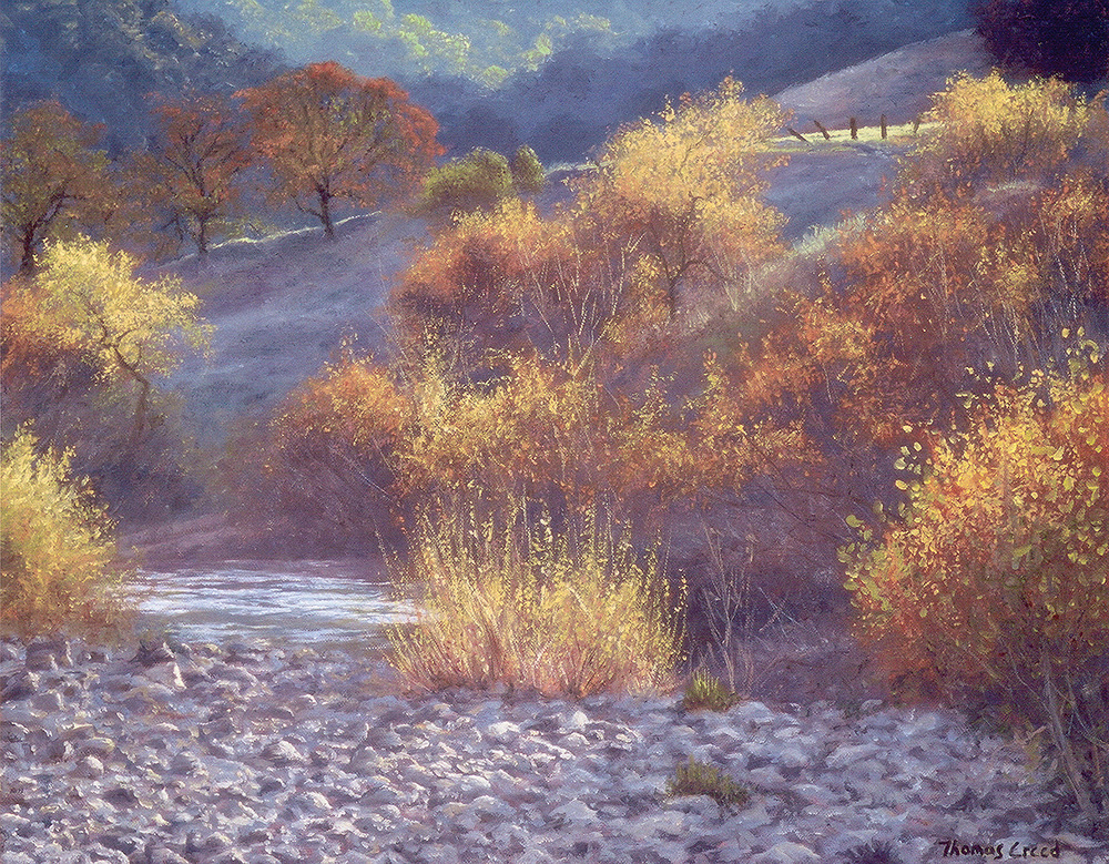 Russian River Evening | Thomas Creed, Fine Artist
