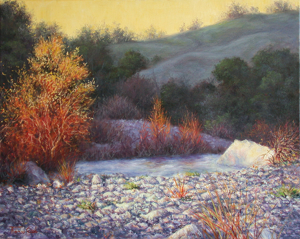 Russian River Shore | Thomas Creed, Fine Artist